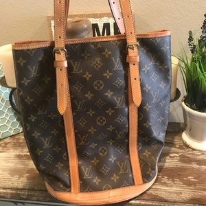 Authentic Louis Vuitton Bucket GM